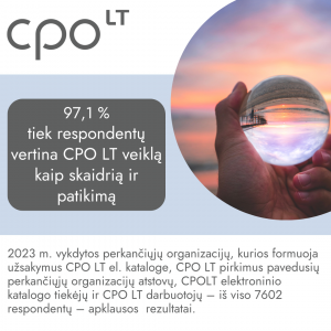 CPO LT skaidrumo rodiklis