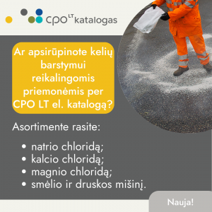 Paveikslėlis apie CPO LT katalogo modulį kelių barstymui
