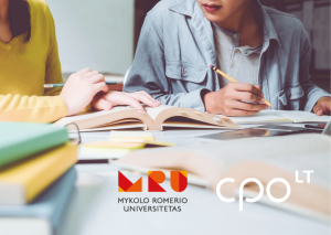studentai ir cpo lt bei mru logotipai